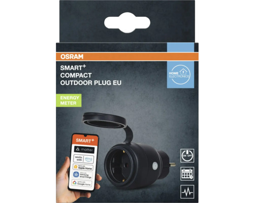 Emballage de la prise extérieure compacte Osram Smart+ EU