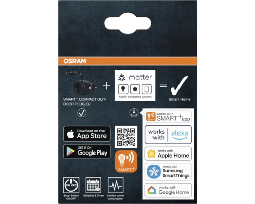 Osram Smart+ prise extérieure compacte pour la maison intelligente