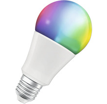 Lampe LED avec culot E27 et changement de couleur
