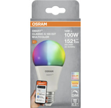 Osram Smart+ Classic A 100 E27 Lampe LED multicolore