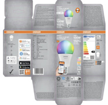 Emballage Osram Smart+ Classic A 100 E27 Multicolore