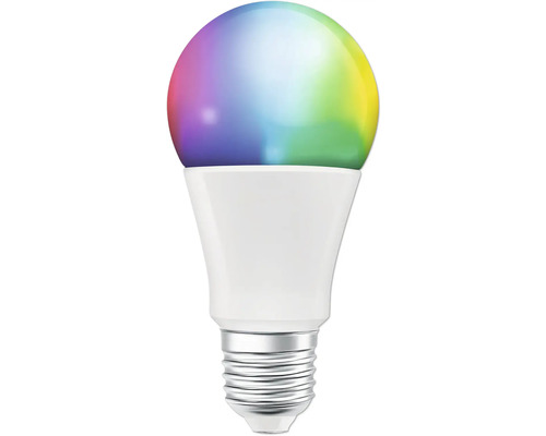Smarte LED Lampe mit E27 Sockel und Farbwechsel