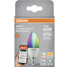 Osram Smart+ Classic B 40 E14 Multicolor Lampe mit E14-Sockel