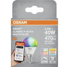 Osram Smart+ Classic P 40 E14 Multicolor LED Lampe in Verpackung