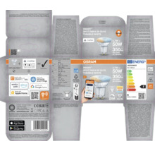 Verpackung der Osram Smart+ Spot PAR16 50 GU10 Tunable White LED Lampe