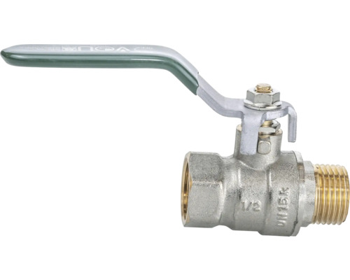 Robinet à boisseau sphérique en laiton avec levier