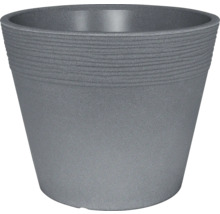Pflanztopf mit horizontalen Rillen