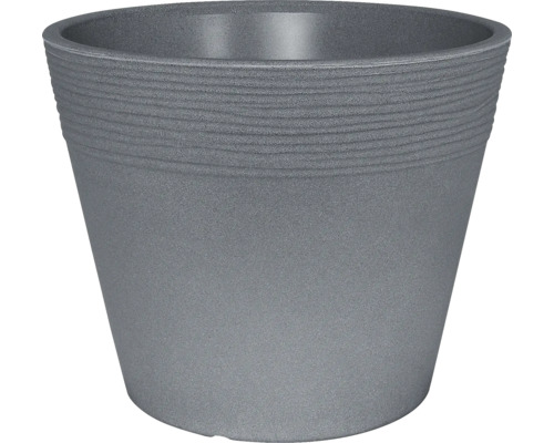 Pflanztopf mit horizontalen Rillen