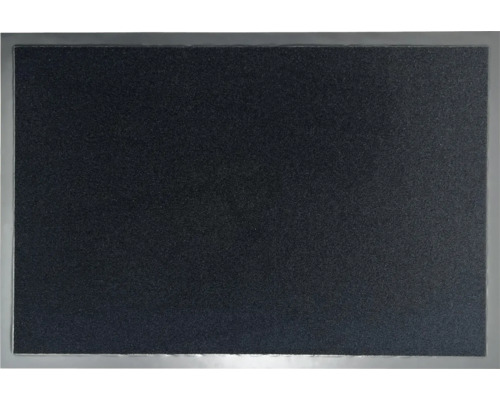 Schmutzfangmatte Carrera Next schwarz 60x80 cm Fußmatte mit Metalleinfassung