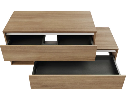 Waschtischunterschrank mit zwei Schubladen