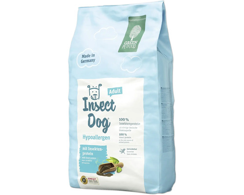 Emballage de nourriture sèche pour chiens Green Petfood Insect Dog Adult