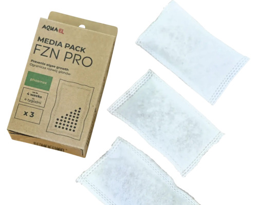 AQUAEL Media Pack FZN PRO pour la prévention des algues, lot de trois