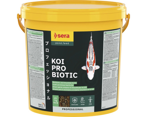 Nourriture pour carpes koï sera Koi Professional Probiotic 21 l (7 kg) nourriture pour poissons de bassin