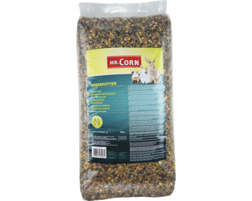 Mr. Corn Nourriture pour rongeurs, conditionnement de 25 kg