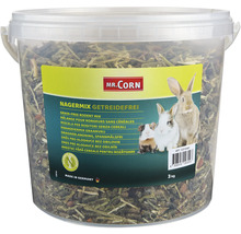 Mr. Corn Mélange pour rongeurs sans céréales dans un seau, 3 kg