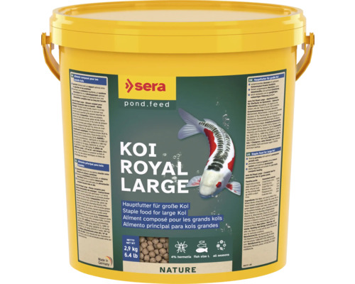 sera nourriture principale Koi Royal Large 10 litres
