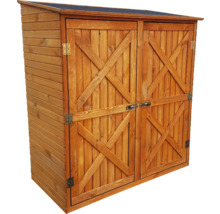 Armoire de jardin en bois avec double porte