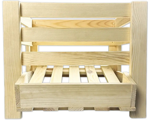 Étagère en bois à plusieurs niveaux pour le rangement
