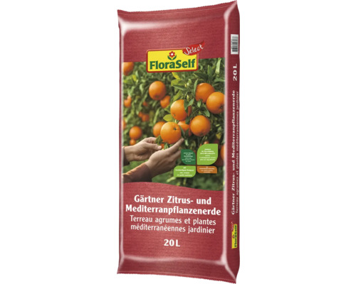 Kübelpflanzenerde & Zitruspflanzenerde FloraSelf Select 20 L Kübelpflanzenerde & Zitruspflanzenerde FloraSelf Select 20 L