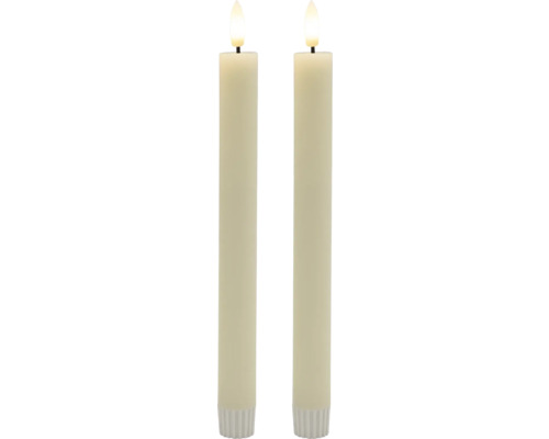 Deux bougies LED pour l''intérieur