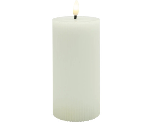 Bougie décorative avec flamme LED