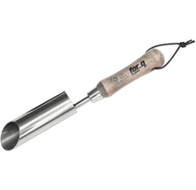 Pflanzholz aus Metall mit Holzgriff