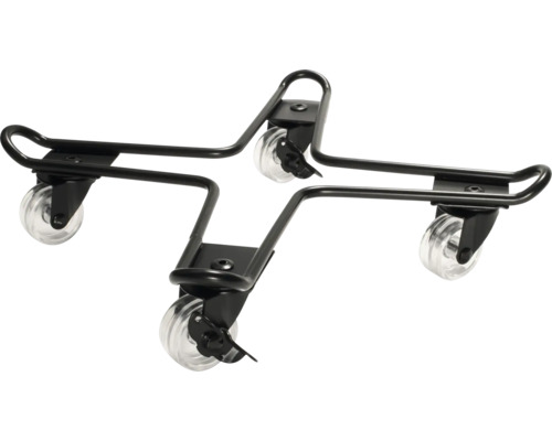 Chariot de plante Wagner System GH0961 acier 33 x 33 x 7 cm noir Chariot de transport avec roulettes