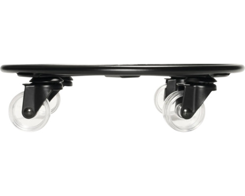 Chariot à plantes avec roulettes transparentes