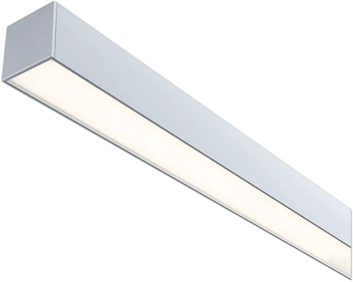 Linion Power Channel Einspeisung Zigbee 17W 1040 lm 3000 K 1,0 m max. 124W chrom/matt 230/24V AC/DC Rechteckige Deckenleuchte