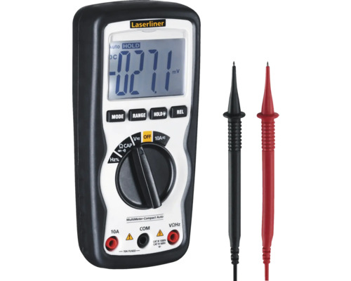 Multimètre Laserliner avec cordons de mesure