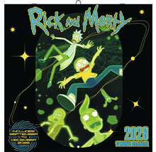 Rick and Morty Kalender 2026, 16-Monats-Kalender