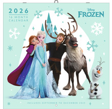 Disney Frozen Kalender für 16 Monate, Jahr 2026