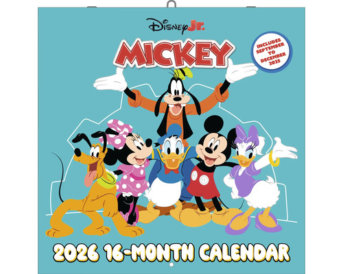 Micky Maus 2026 16-Monatskalender mit Micky und seinen Freunden