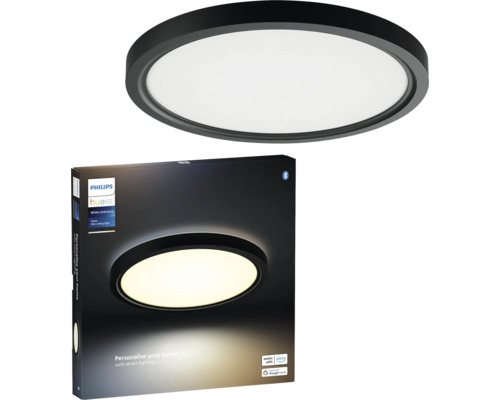 Philips Hue White Ambiance Tecto Deckenleuchte und Produktverpackung