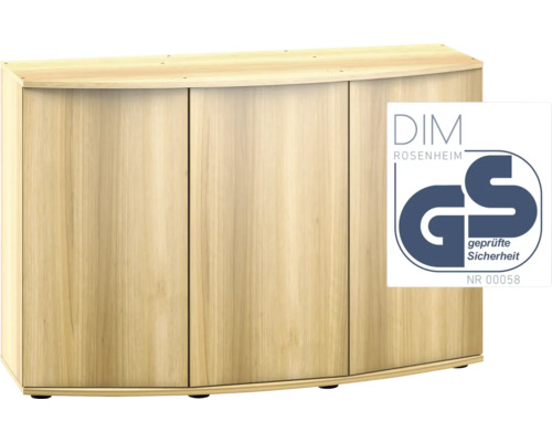 Aquariumunterschrank mit drei Türen und GS Zeichen für geprüfte Sicherheit