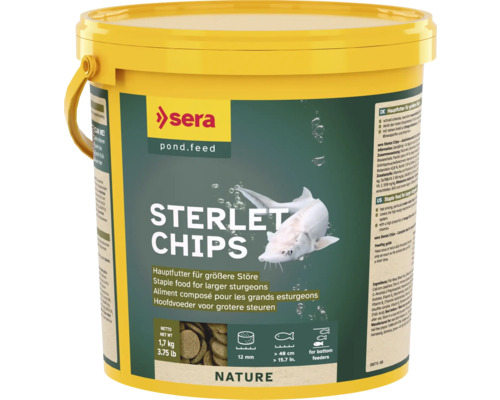 Nourriture pour esturgeon sera esturgeon Chips XXL 3800 ml