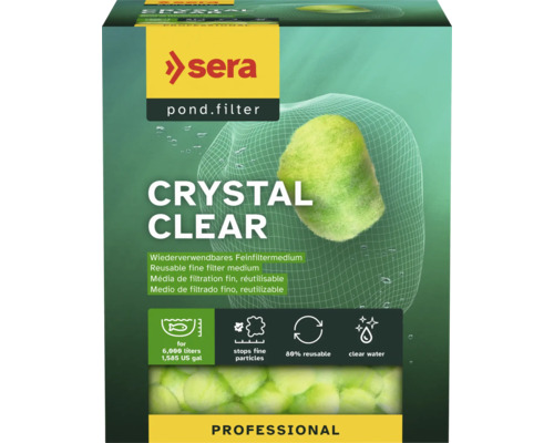 Filtermedium sera crystal clear Professional 350 g Sera Crystal Clear Teichfiltermedium Packung
