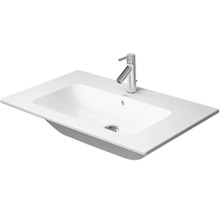 Waschtisch aus Keramik mit Armatur