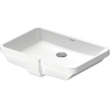 Vasque à poser rectangulaire en céramique sanitaire avec valve de vidange