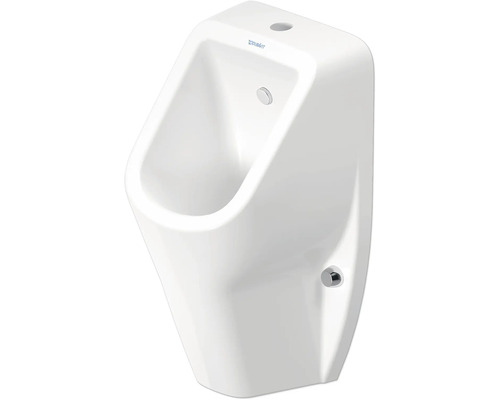 Urinoir blanc avec le logo Duravit.