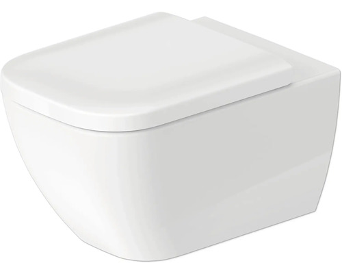 Wand-Tiefspülklosett aus Keramik mit geschlossenem Spülrand