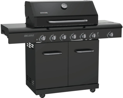Barbecue à gaz Nexgrill 6B Deluxe 6 brûleurs + plaque de cuisson latérale Grill à gaz Nexgrill Deluxe avec six brûleurs et un meuble bas