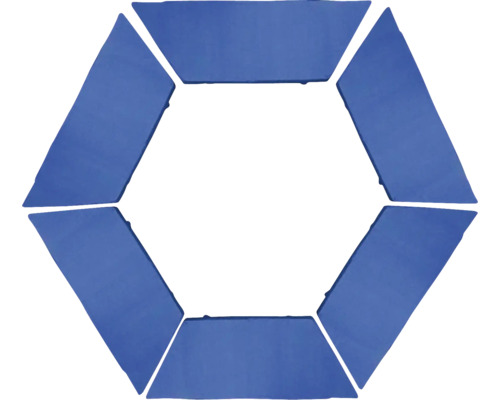 Forme de pavé hexagonale