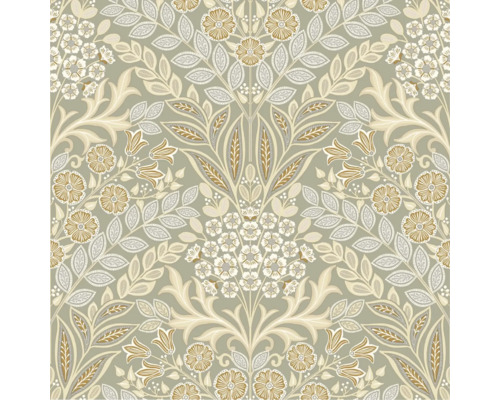 Papier peint à motif floral dans différentes nuances