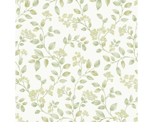 Papier peint à motif floral grimpant