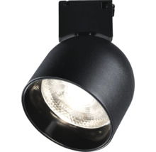 Spot LED noir pour système de rails
