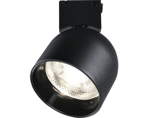 Spot LED noir pour système de rails