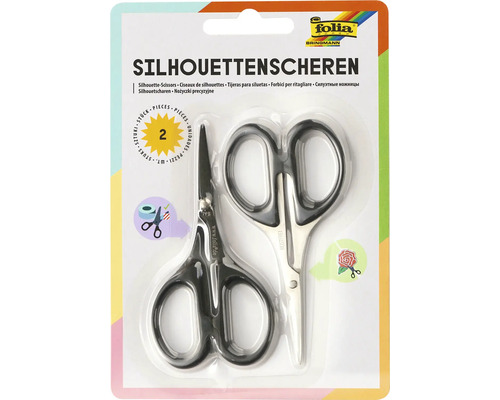 Ciseaux de silhouette lot de 2