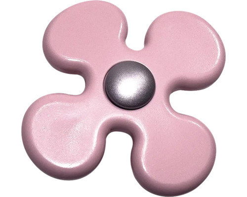 Bouton de meuble décoratif en forme de fleur