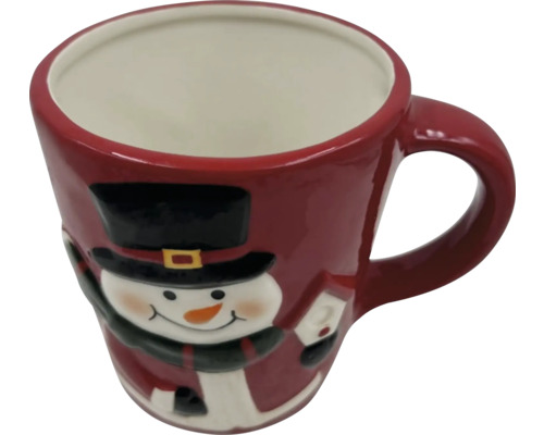 Tasse avec motif bonhomme de neige